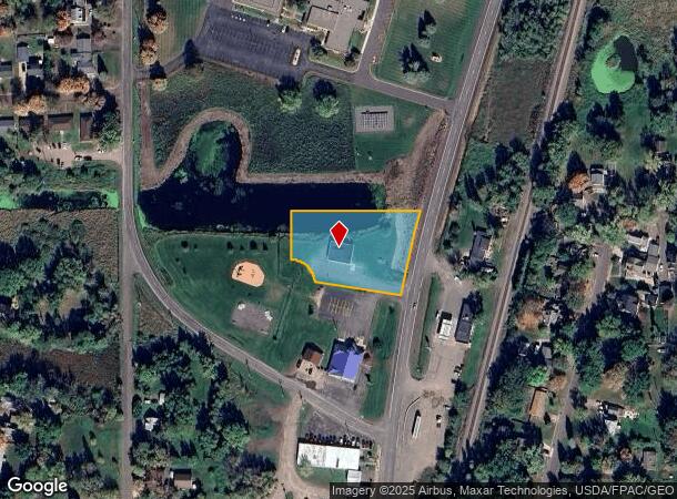  302 Main St N, Braham, MN Parcel Map