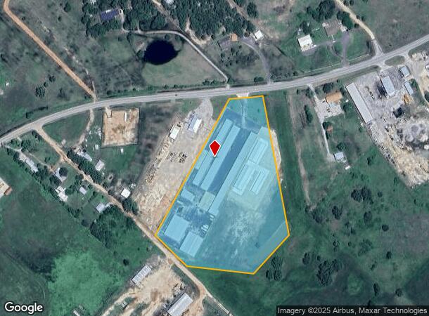  1440 N Orange St, Giddings, TX Parcel Map
