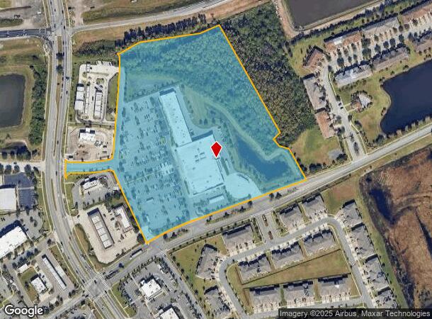13801 Landstar Blvd, Orlando, FL Parcel Map