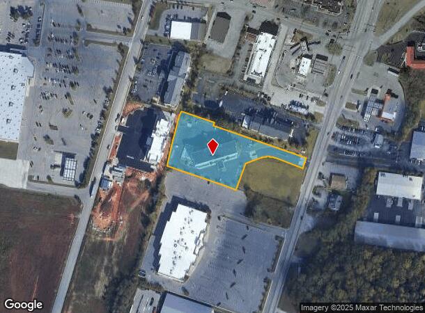  1151 S Jefferson Ave, Cookeville, TN Parcel Map