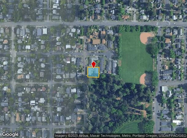 1320 Ne 55Th Ave, Portland, OR Parcel Map