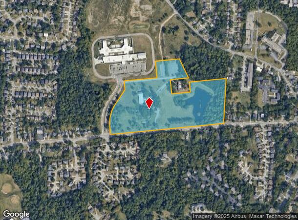  2366 Kipling Ave, Cincinnati, OH Parcel Map