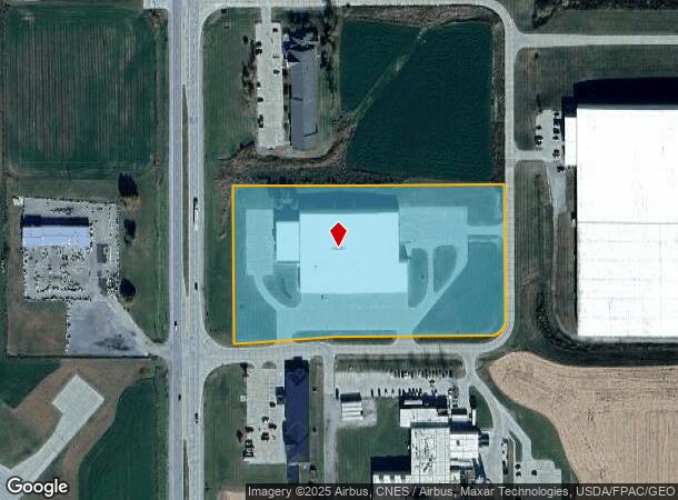  1810 West St S, Grinnell, IA Parcel Map