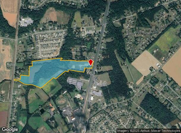 9758 S Dupont Hwy, Felton, DE Parcel Map