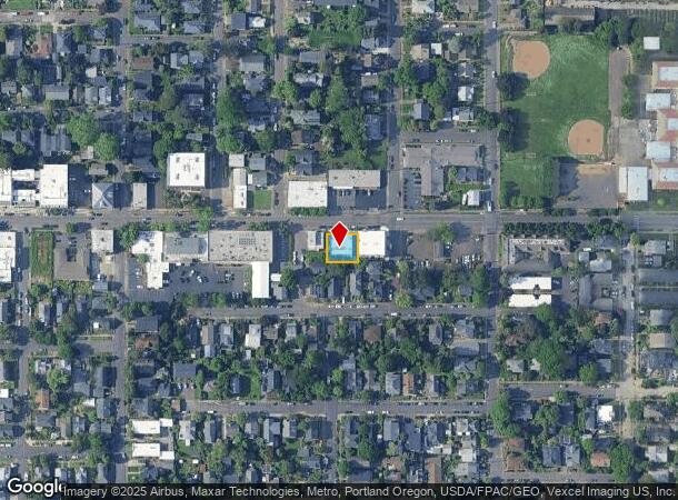  4726 Se Belmont St, Portland, OR Parcel Map