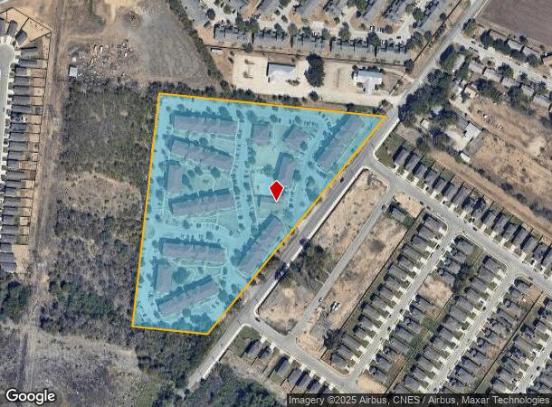9323 Somerset Rd, San Antonio, TX Parcel Map