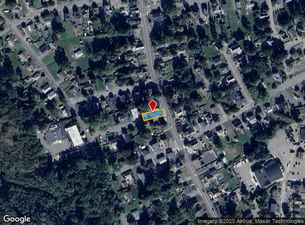  166 Bay St, Taunton, MA Parcel Map