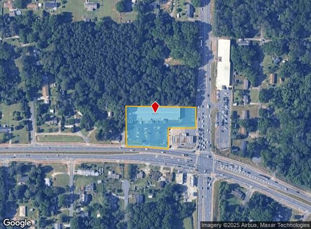 405 Highway 96, Bonaire, GA Parcel Map