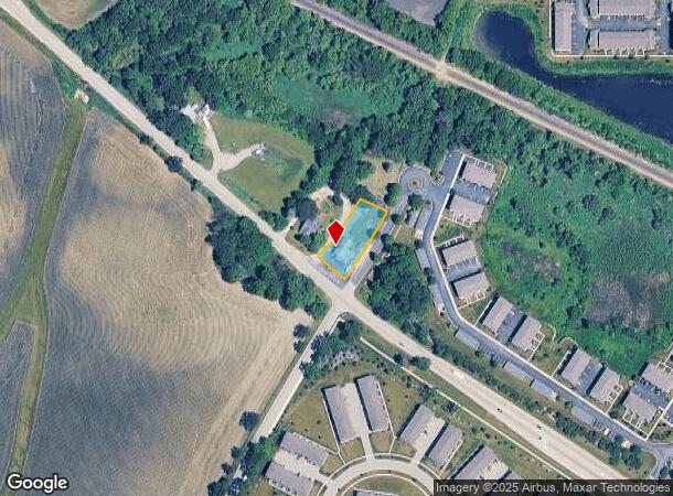 43W478 Il Route 72, Hampshire, IL Parcel Map