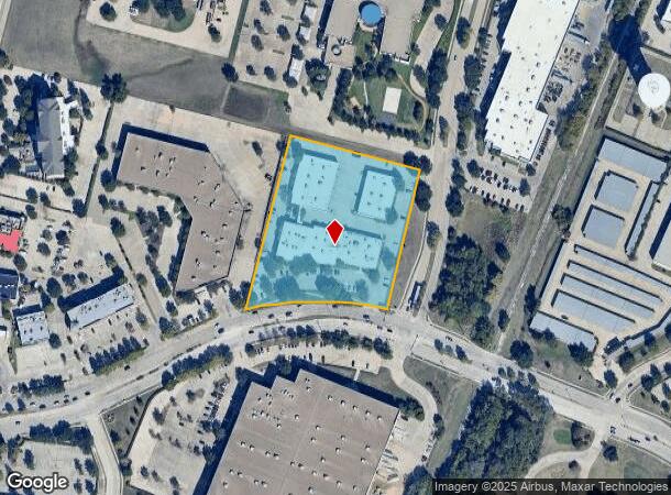 400 W Bethany Dr, Allen, TX Parcel Map