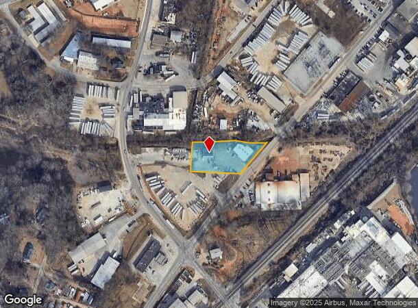  1100 Industrial Blvd, Gainesville, GA Parcel Map