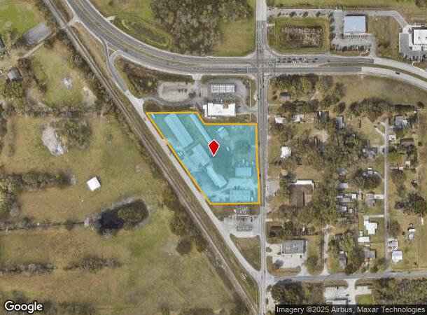  4455 Old Kathleen Rd, Lakeland, FL Parcel Map