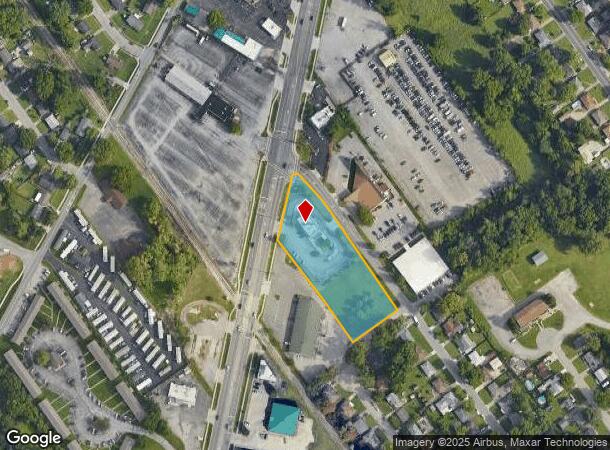  1608 E 10Th St, Jeffersonville, IN Parcel Map