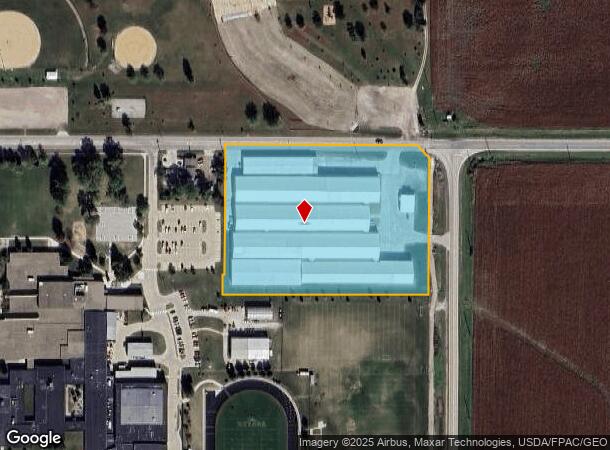  1800 Lincoln Hwy, Nevada, IA Parcel Map