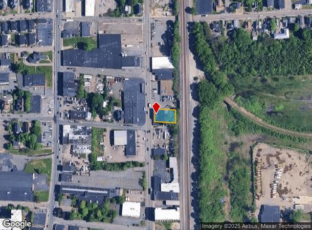  159 N Montello St, Brockton, MA Parcel Map