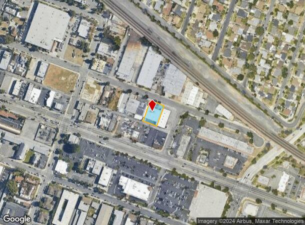  9242 Bermudez St, Pico Rivera, CA Parcel Map