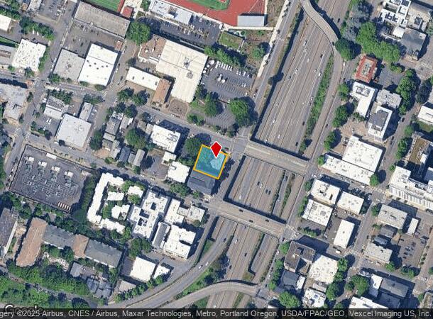  1410 Sw Jefferson St, Portland, OR Parcel Map