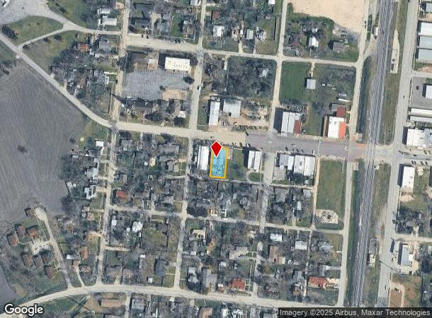  209 W Davilla St, Granger, TX Parcel Map