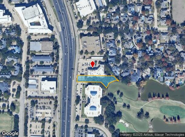  17400 Dallas Pkwy, Dallas, TX Parcel Map