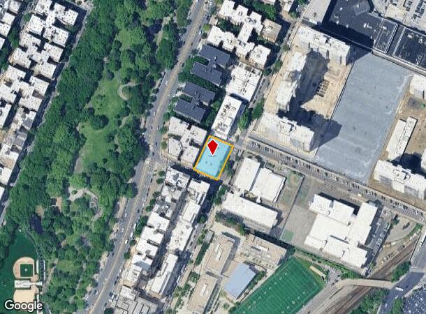  751 Concourse Vlg W, Bronx, NY Parcel Map