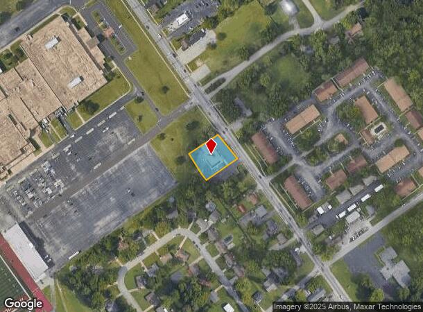  2213 Allison Ln, Jeffersonville, IN Parcel Map