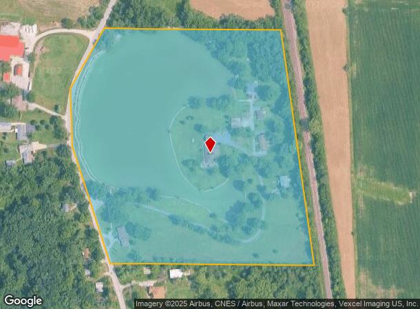 12211 Parrish Ave, Cedar Lake, IN Parcel Map