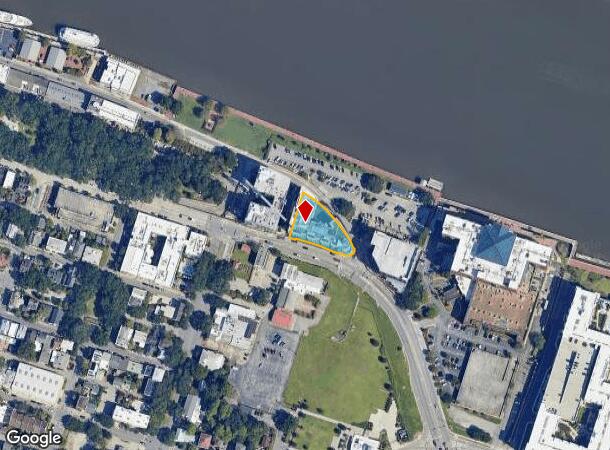 611 E River St, Savannah, GA Parcel Map