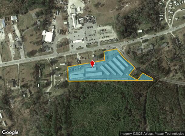2160 Nc Highway 172, Sneads Ferry, NC Parcel Map