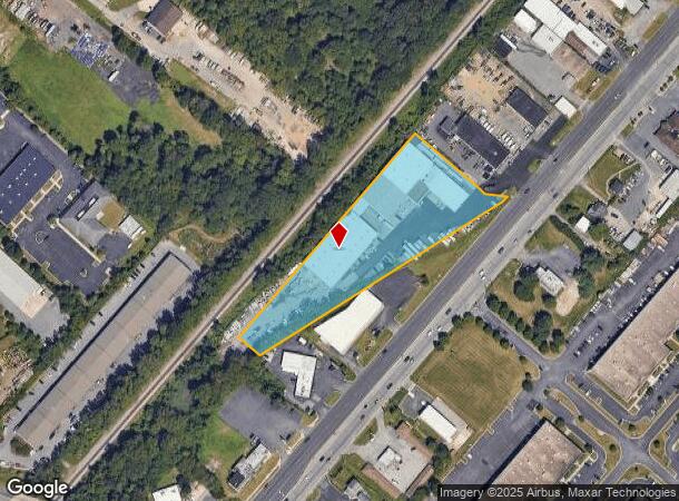 9714 Pulaski Hwy, Middle River, MD Parcel Map