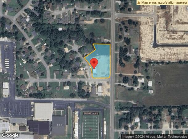  801 N Holman St, Brookland, AR Parcel Map