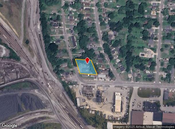  2237 Highland St, Middletown, OH Parcel Map