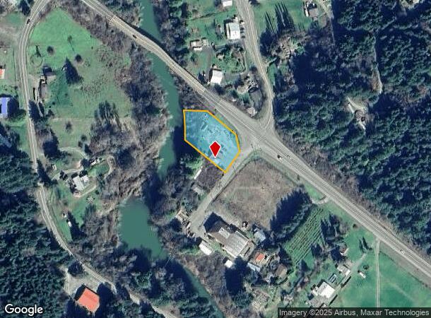  51304 Hatfield Rd, Myrtle Point, OR Parcel Map