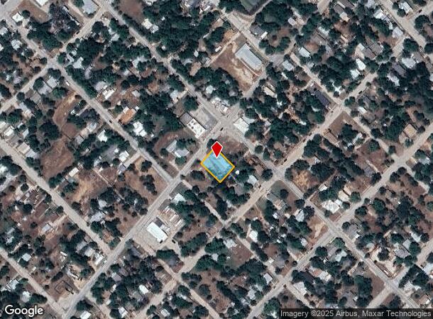 1510 Brady Ave, Brownwood, TX Parcel Map