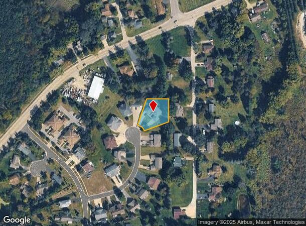 538 N Partridge Ct, Sullivan, WI Parcel Map