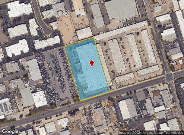  2891 E Miraloma Ave, Anaheim, CA Parcel Map