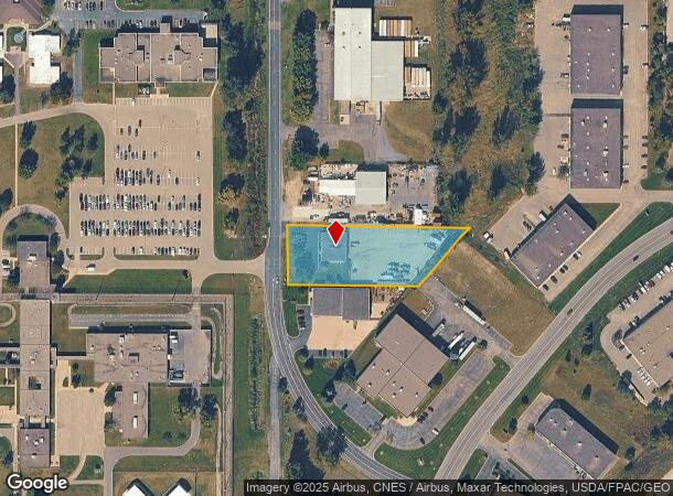 7526 4Th Ave, Circle Pines, MN Parcel Map