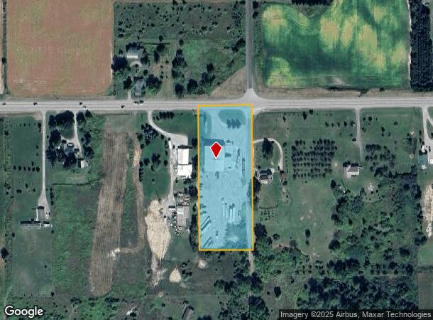  2024 S Fenner Rd, Caro, MI Parcel Map