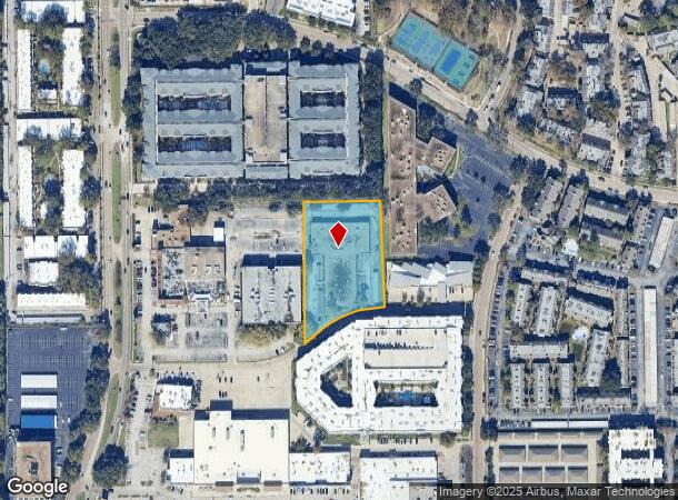 2539 S Gessner Rd, Houston, TX Parcel Map