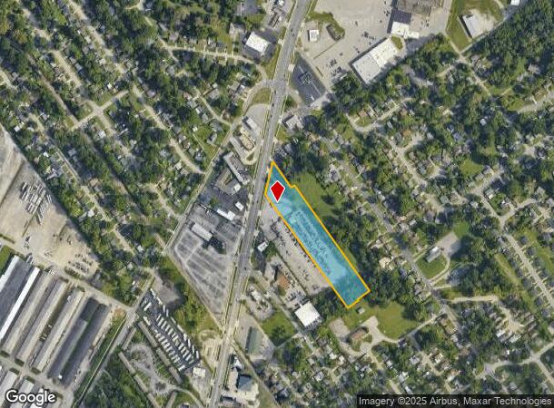  1620 E 10Th St, Jeffersonville, IN Parcel Map