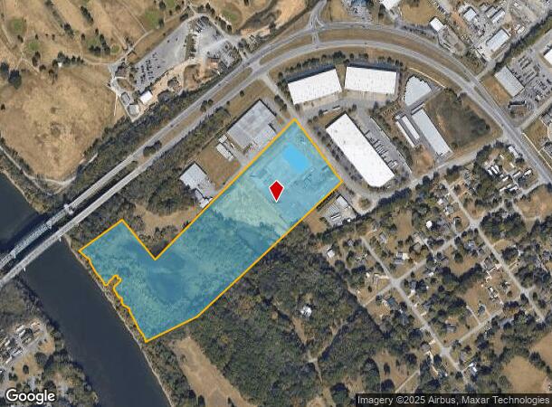  741 Hickory Industrial Dr, Old Hickory, TN Parcel Map