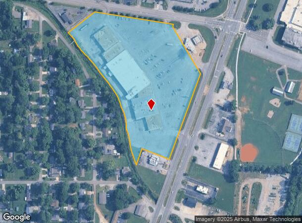 E Hobbs St At Us Highway 31 N, Athens, AL Parcel Map