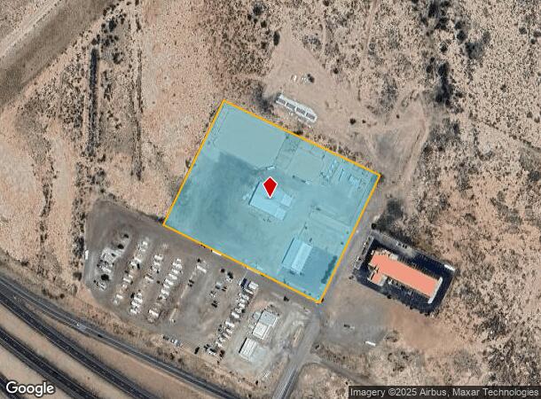 821 Transcon Ln, Winslow, AZ Parcel Map