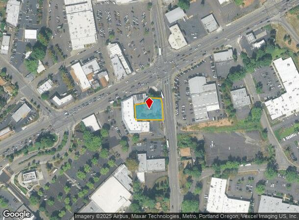  12005 Sw Hall Blvd, Portland, OR Parcel Map