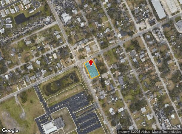  1247 Center Ave, Daytona Beach, FL Parcel Map