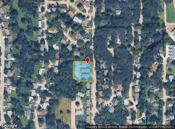  1704 Wayne St, Bellevue, NE Parcel Map