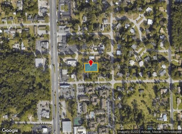 1307 Cook St, Deland, FL Parcel Map