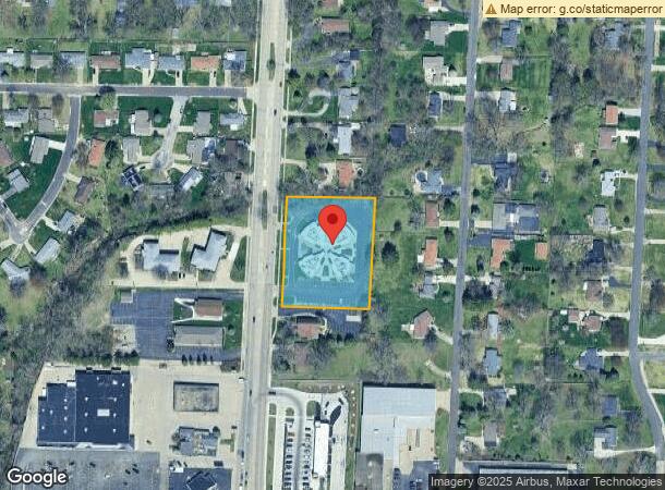  5016 N University St, Peoria, IL Parcel Map