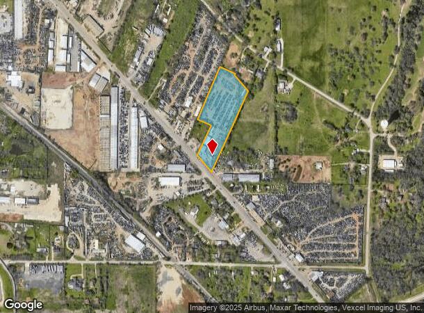 7509 Us Bus Hwy, Kennedale, TX Parcel Map