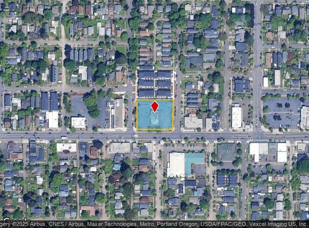  3171 N Lombard St, Portland, OR Parcel Map
