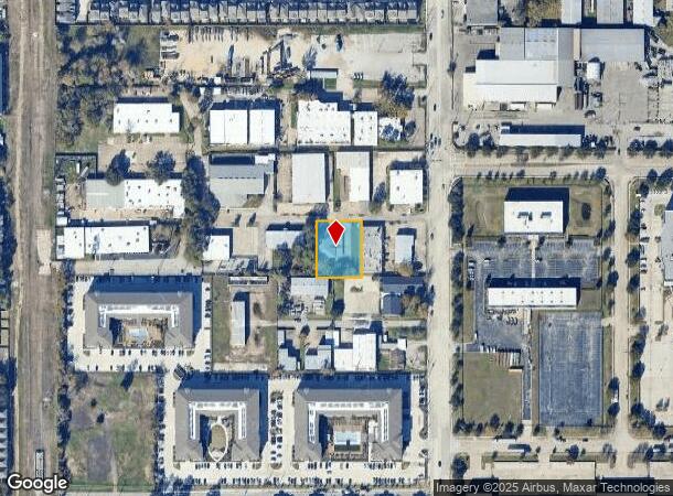  1169 Brittmoore Rd, Houston, TX Parcel Map